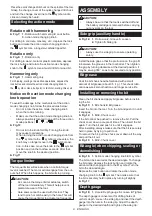 Preview for 9 page of Makita DHR242ZJW Instruction Manual