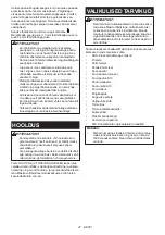 Preview for 47 page of Makita DHR242ZJW Instruction Manual