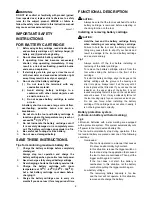 Предварительный просмотр 6 страницы Makita DHR243 Instruction Manual