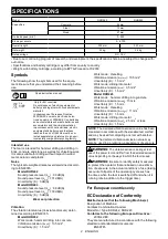 Предварительный просмотр 2 страницы Makita DHR243RTE Instruction Manual