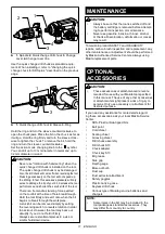 Preview for 11 page of Makita DHR243RTE Instruction Manual