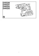 Предварительный просмотр 2 страницы Makita DHR280 Instruction Manual