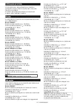 Preview for 117 page of Makita DHR280 Instruction Manual