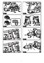 Предварительный просмотр 2 страницы Makita DHR281 Instruction Manual