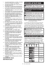 Preview for 78 page of Makita DHR281 Instruction Manual