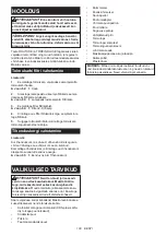 Preview for 100 page of Makita DHR281 Instruction Manual