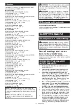 Предварительный просмотр 11 страницы Makita DHR282 Instruction Manual