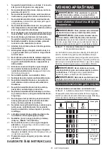 Preview for 78 page of Makita DHR282 Instruction Manual