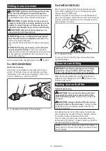 Preview for 16 page of Makita DHR283 Instruction Manual