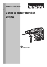 Preview for 1 page of Makita DHR400PT2 Instruction Manual