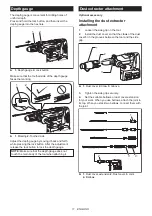 Preview for 11 page of Makita DHR400PT2 Instruction Manual