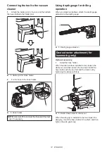 Предварительный просмотр 12 страницы Makita DHR400PT2 Instruction Manual