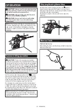 Предварительный просмотр 14 страницы Makita DHR400PT2 Instruction Manual