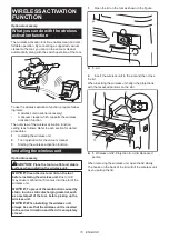 Предварительный просмотр 15 страницы Makita DHR400PT2 Instruction Manual