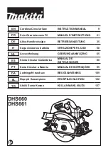 Preview for 1 page of Makita DHS660 Instruction Manual