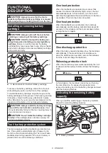 Preview for 8 page of Makita DHS660RTJ Instruction Manual