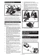 Предварительный просмотр 14 страницы Makita DHS661 Instruction Manual