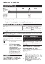 Preview for 9 page of Makita DHS661RGJ Instruction Manual