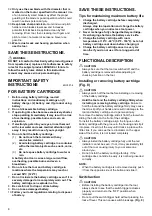 Preview for 8 page of Makita DHS680Z Instruction Manual