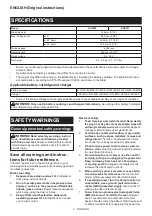 Preview for 2 page of Makita DHS780 Instruction Manual