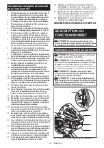 Предварительный просмотр 28 страницы Makita DHS781 Instruction Manual