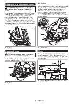 Предварительный просмотр 31 страницы Makita DHS781 Instruction Manual