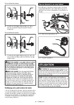 Предварительный просмотр 34 страницы Makita DHS781 Instruction Manual