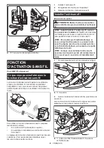 Предварительный просмотр 36 страницы Makita DHS781 Instruction Manual