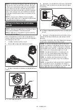 Предварительный просмотр 38 страницы Makita DHS781 Instruction Manual