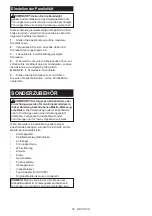 Preview for 52 page of Makita DHS782 Instruction Manual