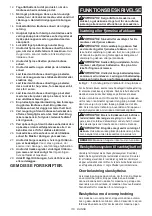 Предварительный просмотр 118 страницы Makita DHS782 Instruction Manual