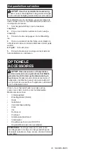 Preview for 83 page of Makita DHS783 Instruction Manual