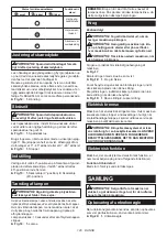 Preview for 120 page of Makita DHS783 Instruction Manual