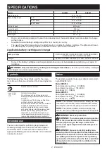 Preview for 2 page of Makita DHS783ZJU Instruction Manual