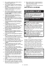 Preview for 43 page of Makita DHS900 Instruction Manual