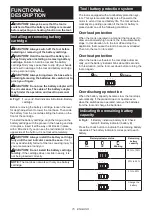 Preview for 15 page of Makita DHS900Z Instruction Manual