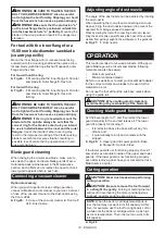 Preview for 18 page of Makita DHS900Z Instruction Manual