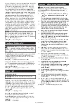 Preview for 19 page of Makita DHS900Z Instruction Manual