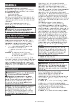 Preview for 49 page of Makita DHS900Z Instruction Manual