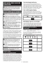 Preview for 77 page of Makita DHS900Z Instruction Manual