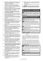 Предварительный просмотр 108 страницы Makita DHS900Z Instruction Manual