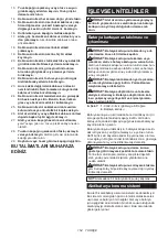 Предварительный просмотр 154 страницы Makita DHS900Z Instruction Manual