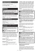 Preview for 157 page of Makita DHS900Z Instruction Manual