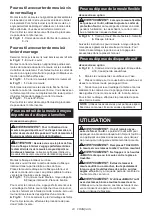 Preview for 23 page of Makita DHS900ZKU Instruction Manual