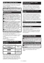 Preview for 97 page of Makita DHS900ZKU Instruction Manual