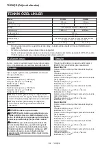 Preview for 102 page of Makita DHS900ZKU Instruction Manual