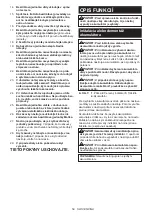 Preview for 59 page of Makita DHS900ZU Instruction Manual