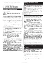 Preview for 110 page of Makita DHS900ZU Instruction Manual