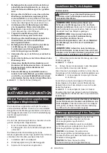 Предварительный просмотр 46 страницы Makita DHS901 Instruction Manual