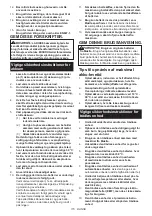 Предварительный просмотр 115 страницы Makita DHS901 Instruction Manual